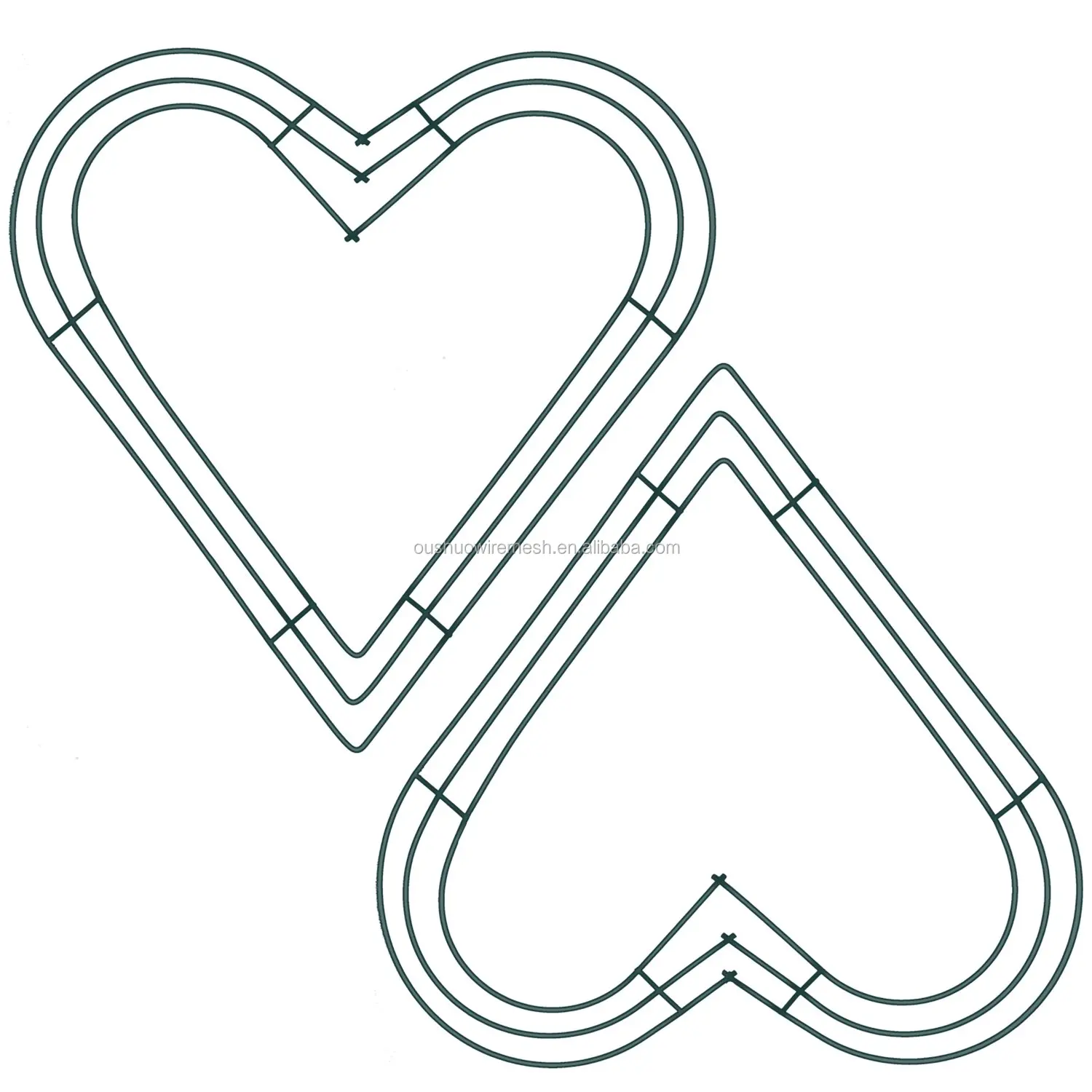 Свадебные украшения в форме сердца 12 дюймов