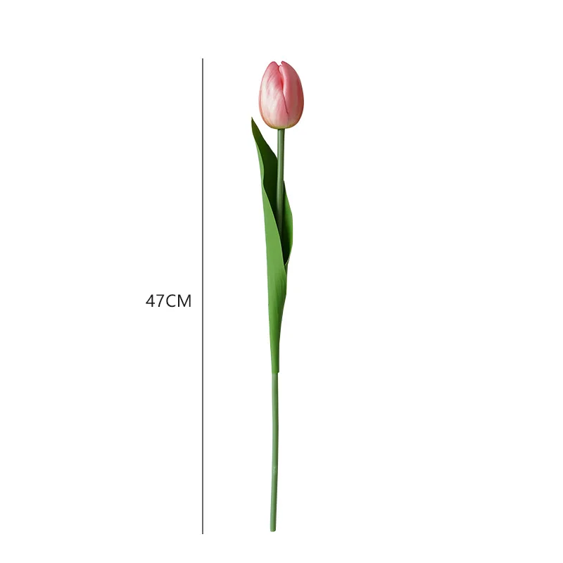 Home Party Wedding Decoration factory new design products New Arrival Artificial Flower Tulip Stem Realistic Preserved Tulips