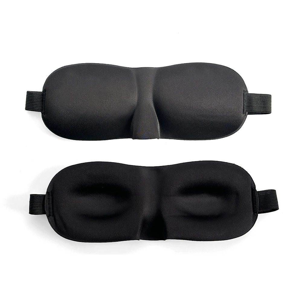 100% blackout light 3d eye mask for sleeping adjustable breathable 3d eye mask