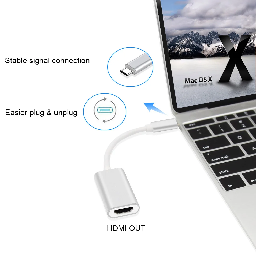  Металлический корпус мини-преобразователь сигнала одноканальный HD HD-MI Linux USB