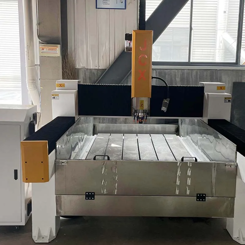 JCXstone 3D 9015 4 AXIS Stone CNC machining+rotation axis
