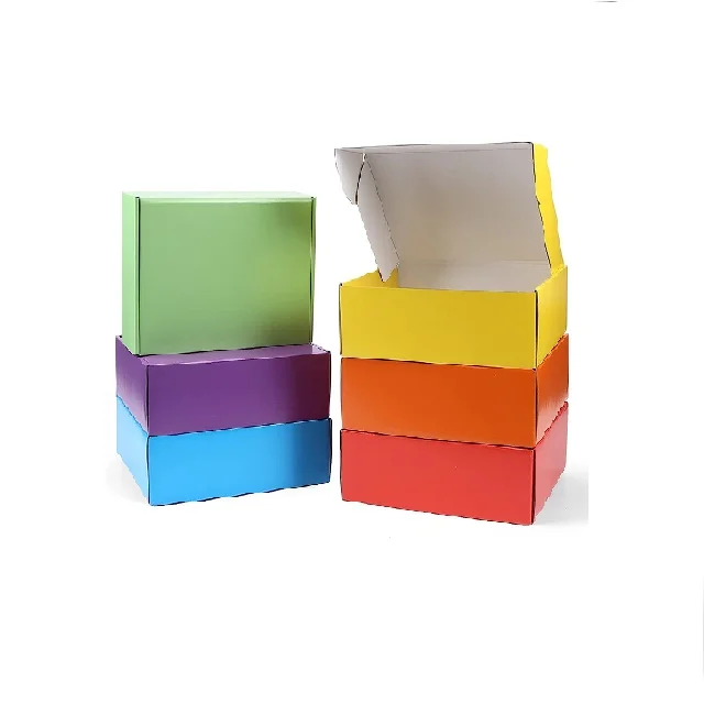 Colorful direct sales competitive price box mail paper mailing boxes packaging large mailing boxes for transportation