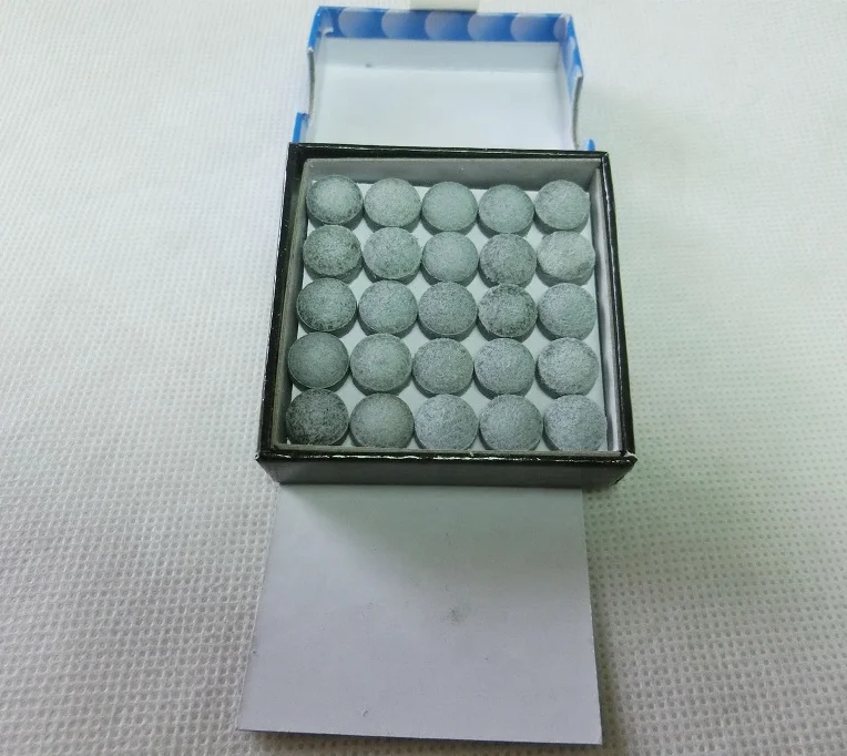 A grade B grade billiard cue tip cow leather snooker cue tip 9mm 10 11 12 13mm pool cue tips