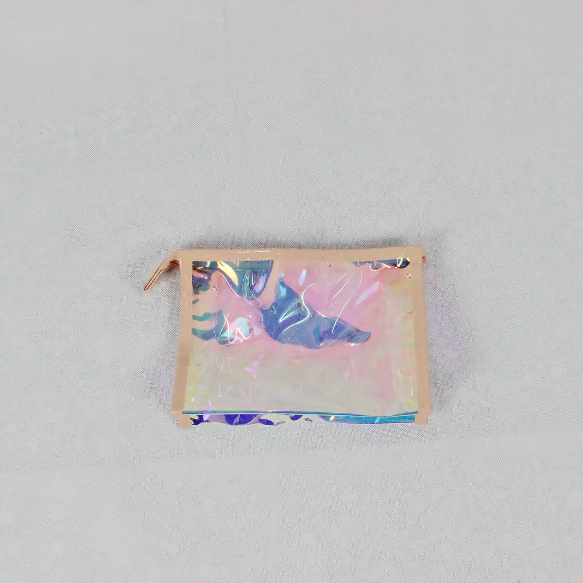 Красочная BOPP прозрачная Лазерная пленка, косметичка для макияжа, дорожная сумка для туалетных принадлежностей, принимаем индивидуальный логотип