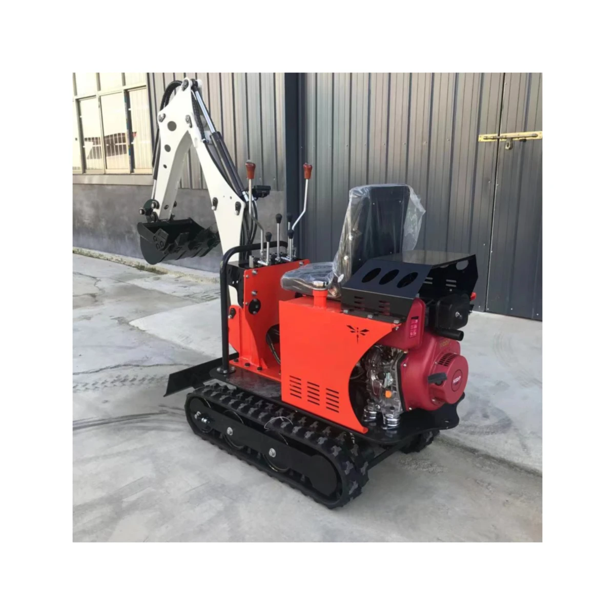 Manufacturers china wholesale 0.8 ton Mini Tracked Excavator Small Digging Machine