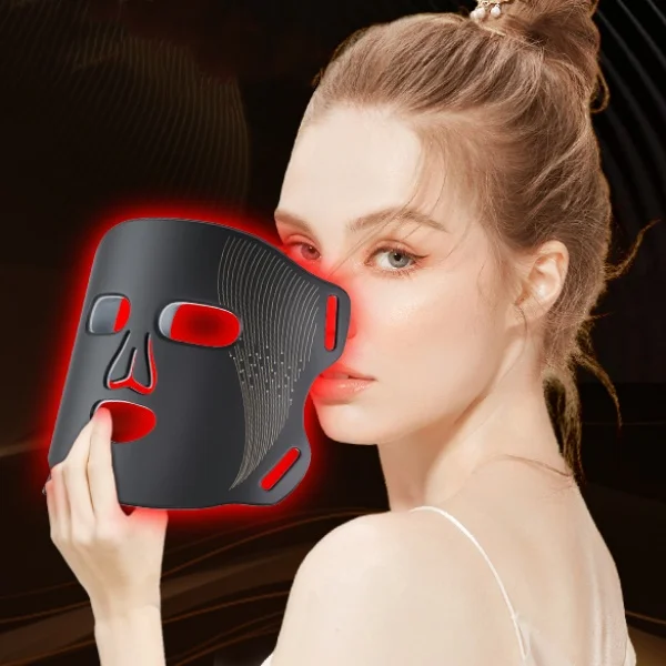 LED Face Light Mask for Skin Care Home Use Beauty Equipment Personal Facial Massager for Age Reduction and Rejuvenation