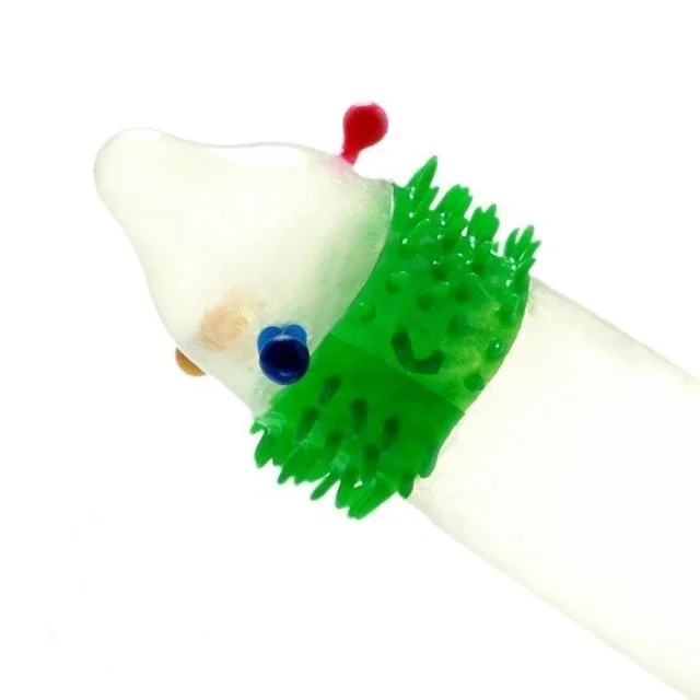 Raw Penis Sleeve Latex Spikes Thorns Condom G-spot Vaginal Stimulation Ribbed Dotted Spiked Condoms