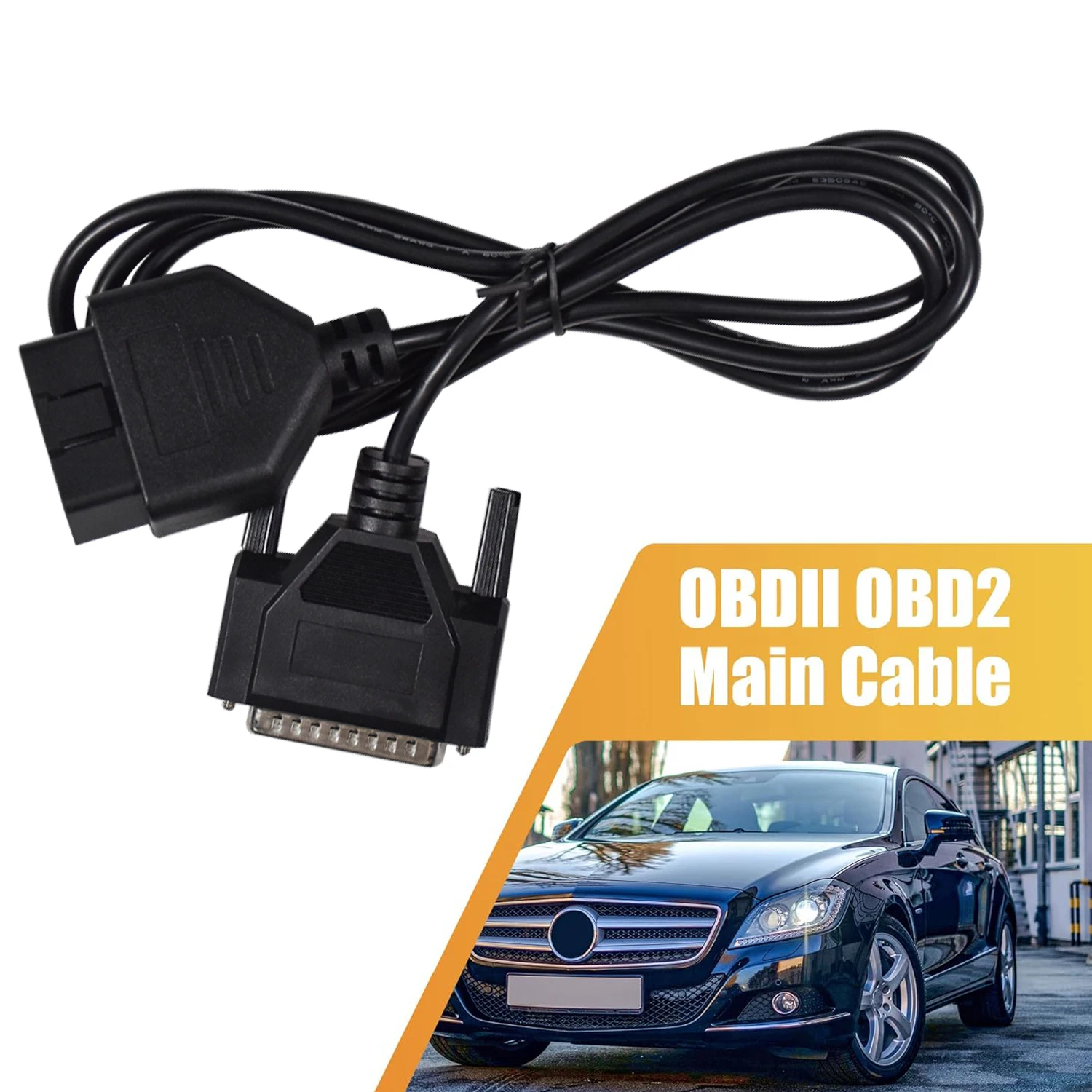obd 2  Universal T-Harness Kit with Mounting Brackets Copper Conductor and PVC Insulation for Automobile and Car OBD T-Cable