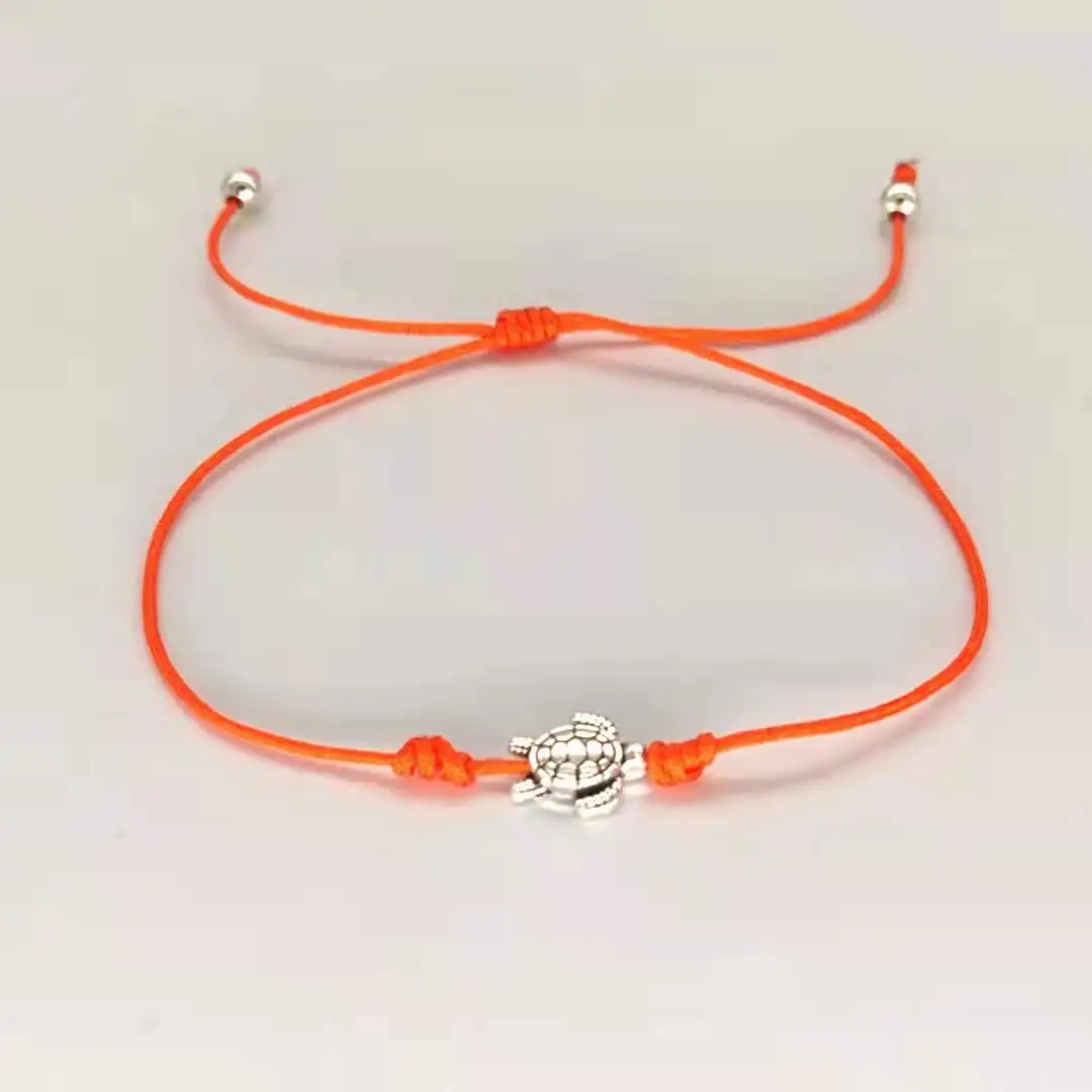 KDB8259 wholesale fashion turtle rope bracelet sea turtle string bracelet handmade