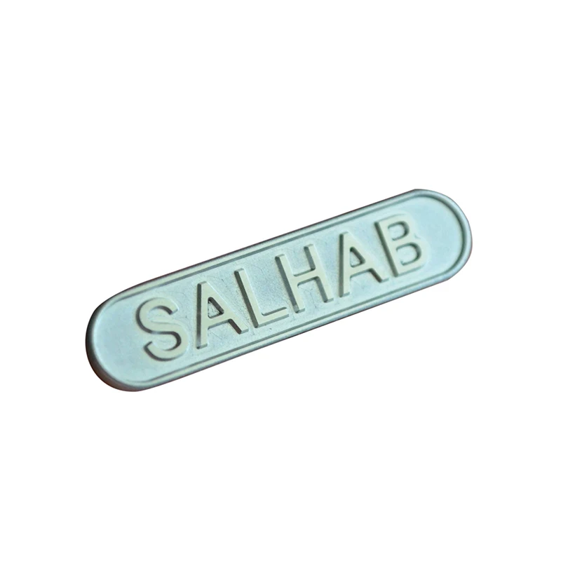 Custom Logo Blank Sublimation Metal Pet Name Id or Code Dog Tag for Engraving Necklace Custom Metal Tag