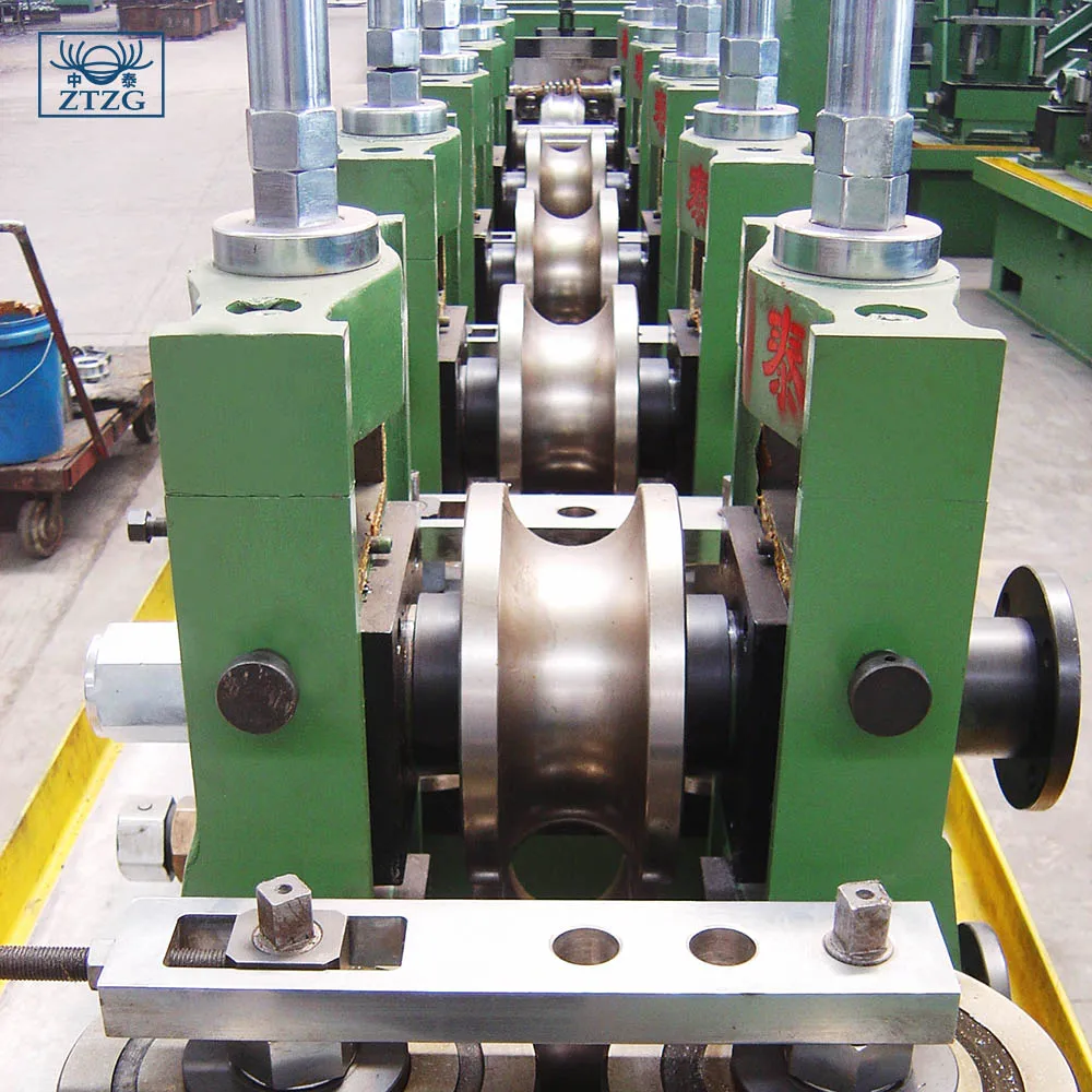 Metal Steel Tube Profile Making Machine Round Steel Tube Production Line Precision Pipe Equipment