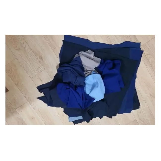 Garment Fabric Waste Light Color Eco Friendly Terry fabrics Waste Supply Factory Hot Selling Eco friendly Wholesale Price