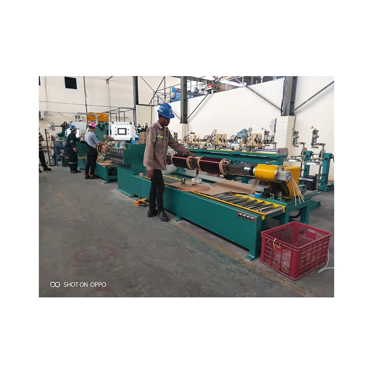 High Voltage Three Coil Automatic Wire Winding Machine Zbr-500-3 For Oil Transformer Coil Winding