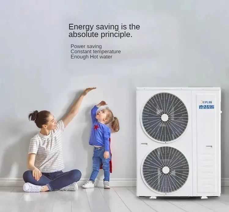 Belgium Russia Poland 15kW heat pump R32 DC inverter EVI air to water heat pump with WIFI ErP A+++,Europe heat pump OEM factory