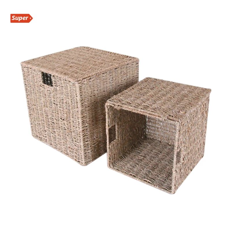 Promotional with lids made in Vietnam best selling seaweed storage baskets