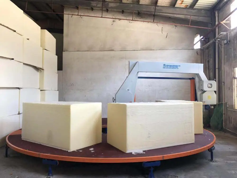 
Mattress Horizontal Circle Foam Cutting Machine 