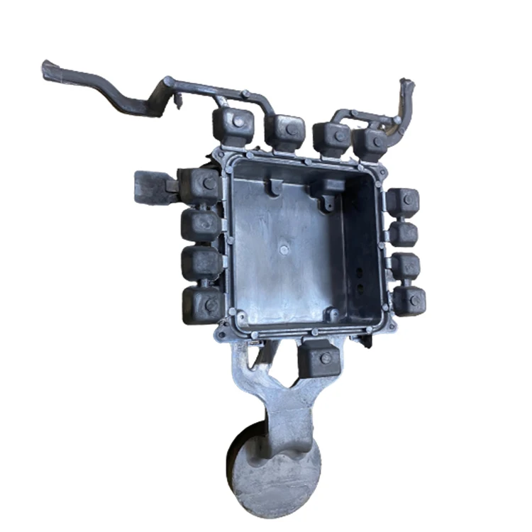 Factory Customized Adc12 A380 Die Casting Car Part Aluminum Nickel Plated Aluminum Die Casting Part for Electric Vehicle