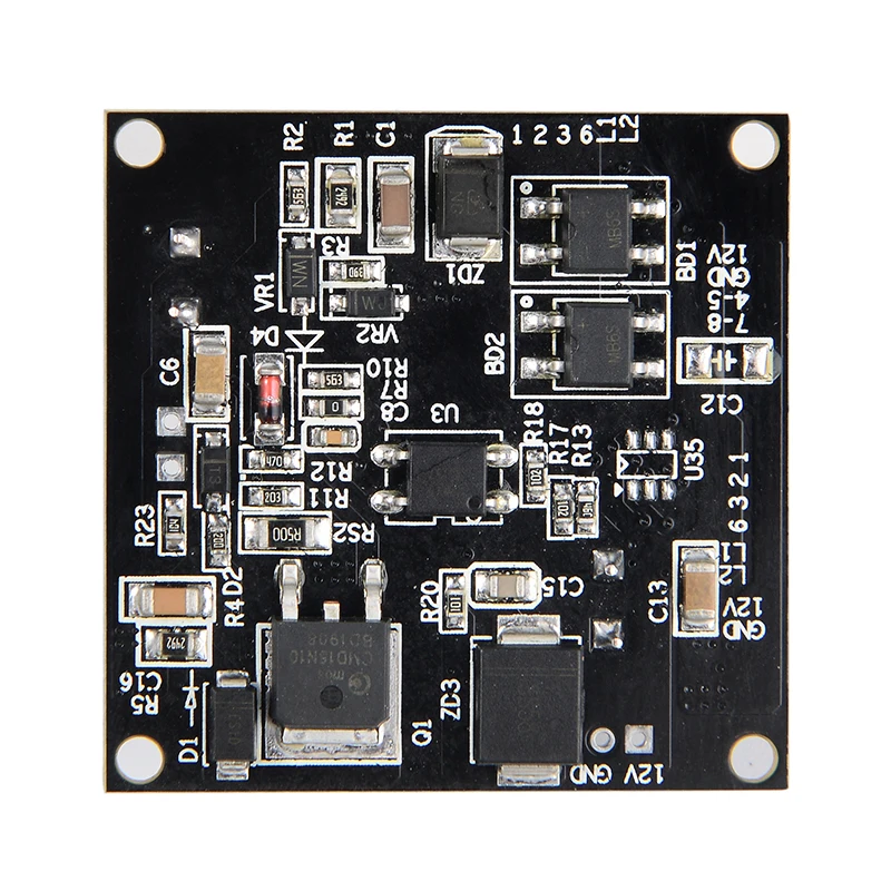 Плата poe SDAPO PM3812T V7S промышленная Температура 12 В 1 А стандарт IEEE802.3af общая мощность 13 Вт 38*38 мм