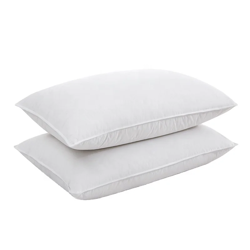 1300g 5 star white Cotton hotel pillow core healthy Down alternative pillow for Sleeping Super Soft