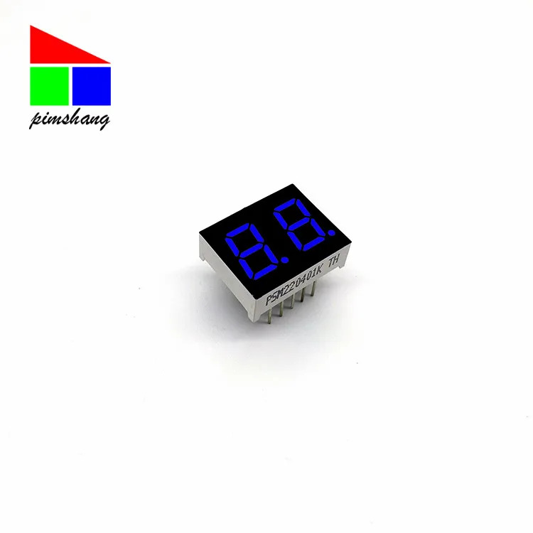 Factory Price  High performance 0.43 Inch 2  Digit LED 7 segment digital clock display