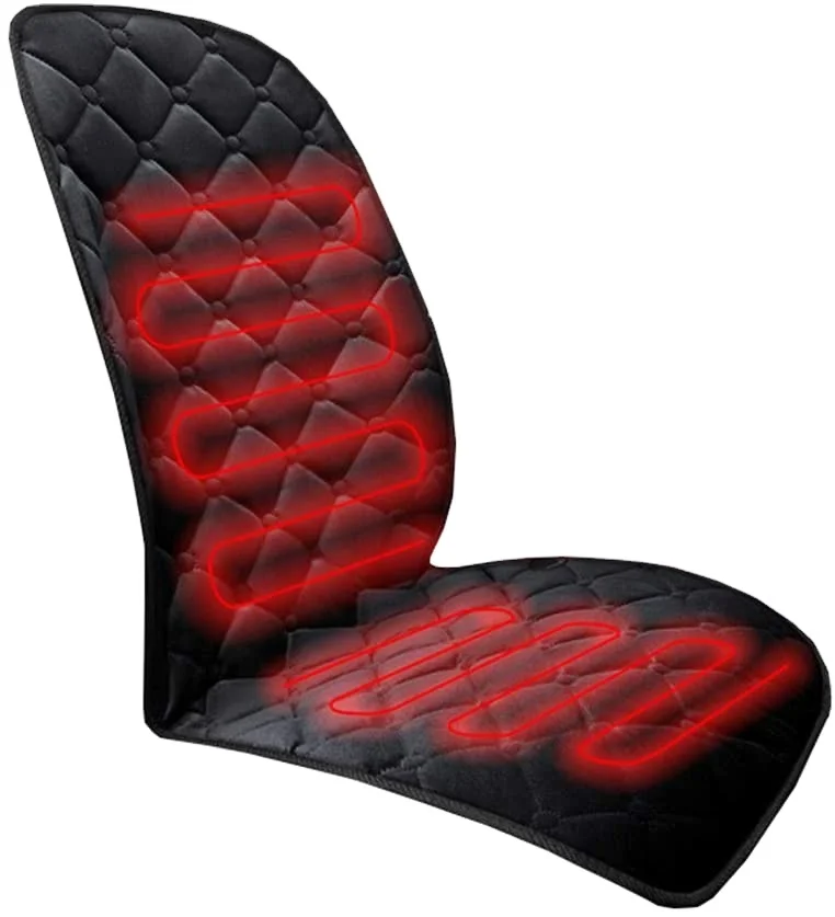 12V Car Heated Seat Covers  Electric  Heated Car Seat Cushion