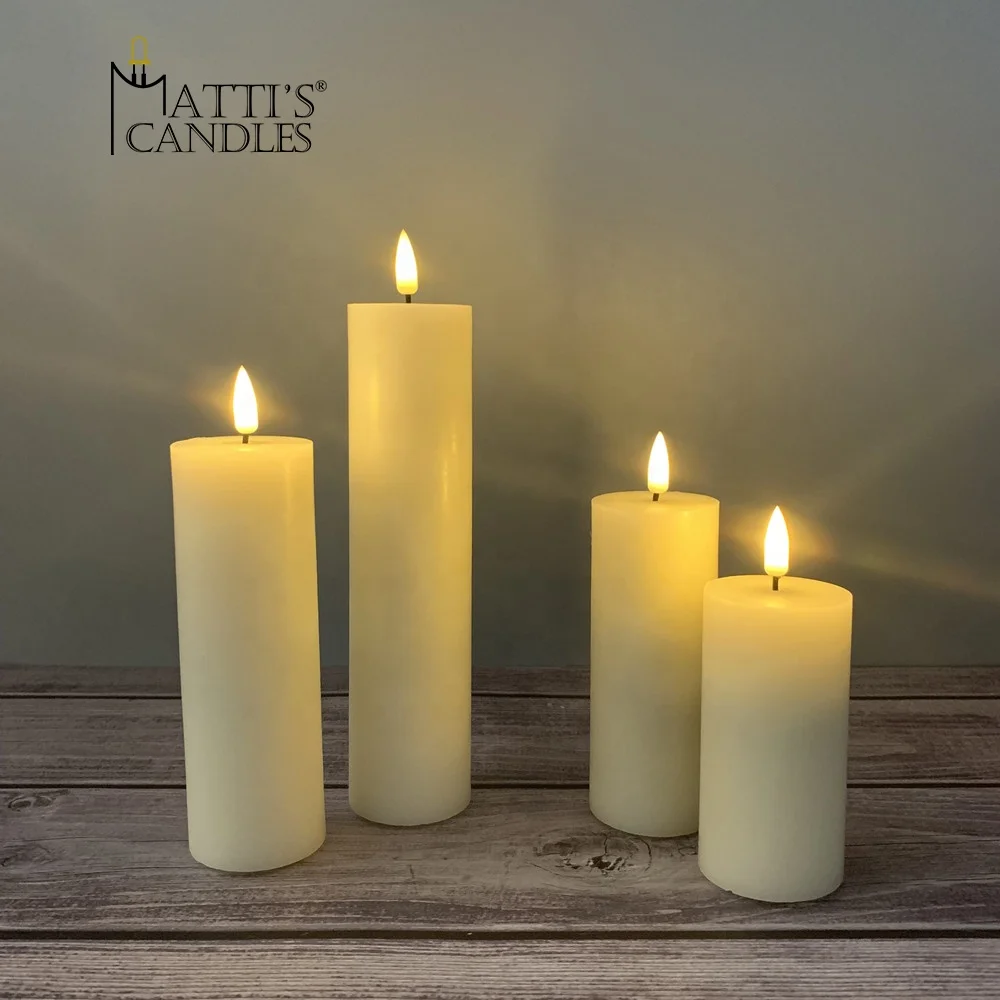 Высококачественные портативные светодиодные свечи с аккумулятором, набор светодиодных свечей, подарочные наборы светодиодных свечей