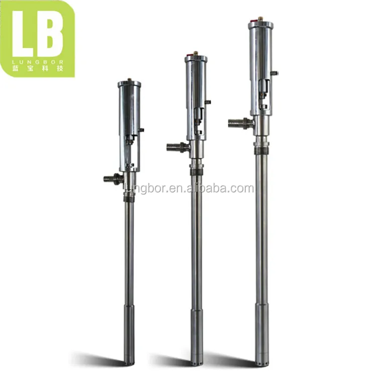 Пневматический насос для шламового клея мед Толстая жидкость