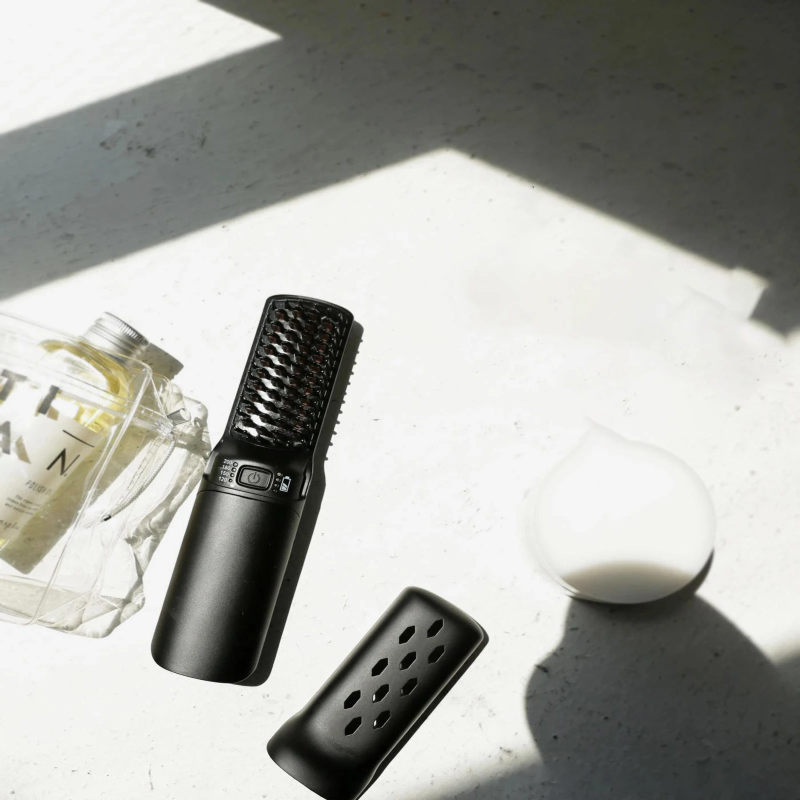 Hair Brush Private Label Flat Iron Hot Comb Electric Comb One Step Hair Dryer Fast Hair Straightener Brush Hot Air Brush