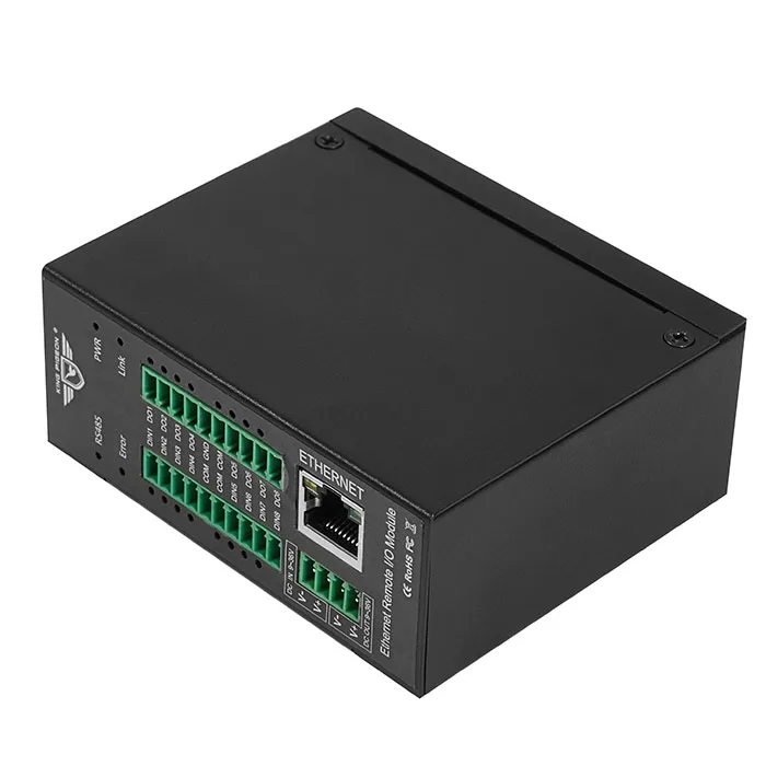 16 Ch Digital Input dual ethernet port Rs485 Modbus Rtu Tcp IO Data Acquisition Module