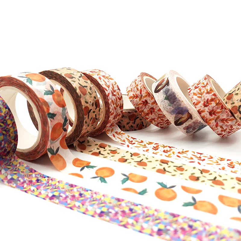 DIY Custom Make Journal Washi Tape Japanese Kawaii Washi Paper Tape Box Set Wholesale