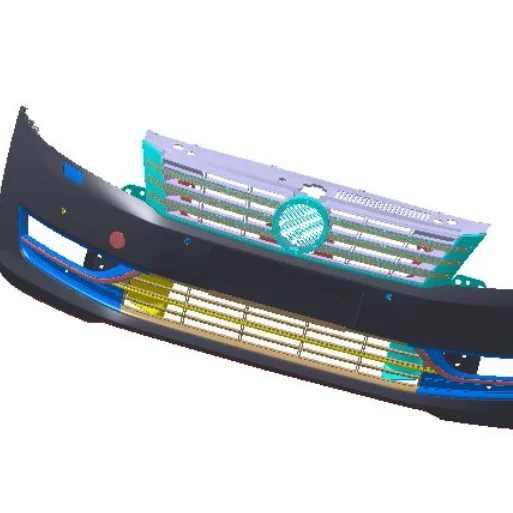 Car bumpers For 2006-2011 Honda Civic Type-R Bodykit With Front bumpers Rear Lip, Side Skirts For 2008 Honda Civic Car Bodykit/