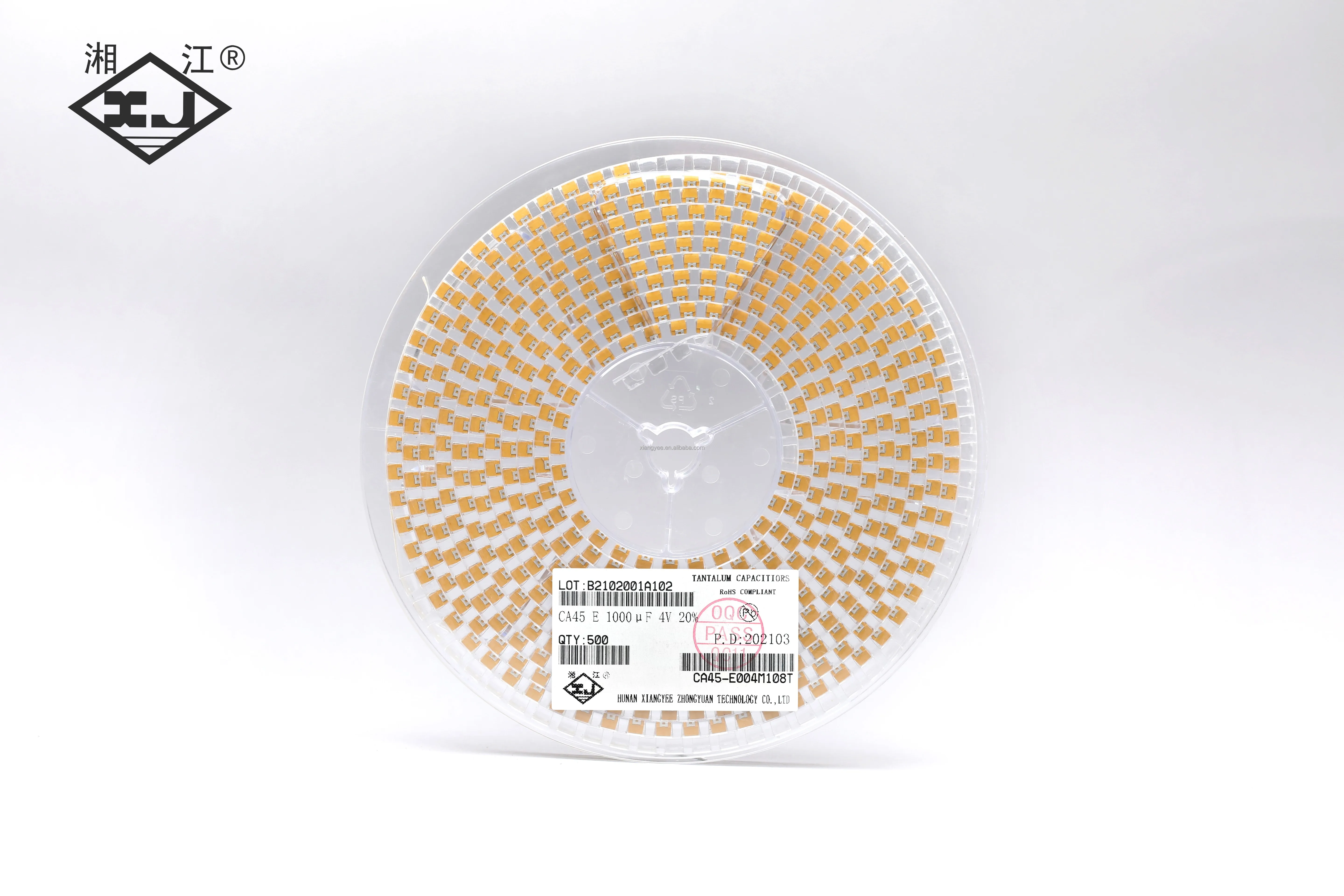 Фабрика конденсаторов тантала 1000 мкФ 10% 4V SMD полярность 2917 XJ чип танталовый конденсатор