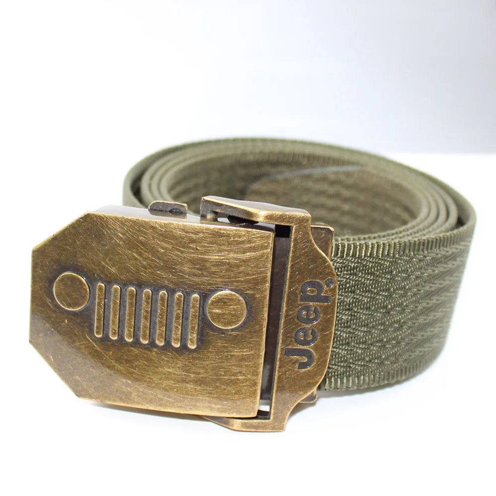 Custom Fashion Antique Men Smooth Metal Canvas Belt Buckle