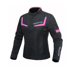 Good Prices High Quality  moto jacket Outdoor  riding 600D Oxford Motorcycle Riding Jacket For Women