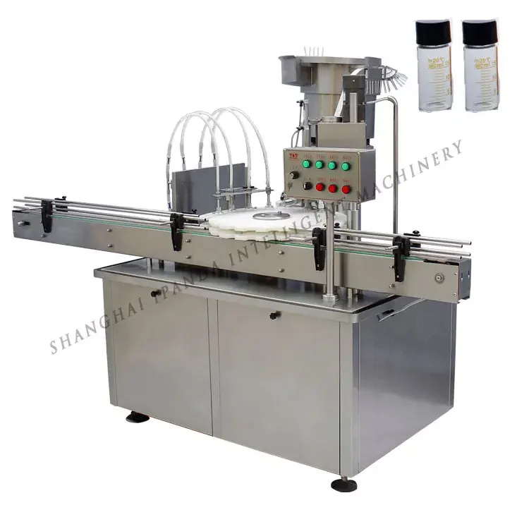 Automatic Pharmaceutical IV Blood Diagnostic Reagent Sampling Test Tube 10ml Injection Vial Liquid Reagent Filling Machine