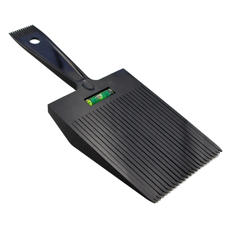 Anself Dual-Ended Hair Comb Salon flattop flat top comb Barber Clipper Flat Top Styling Comb with Accurate