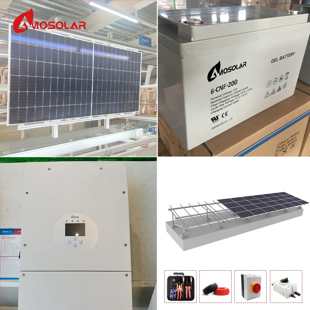 Amosolar Hybrid Solar Energy System Set Up a Solar Panel System for Your Home
