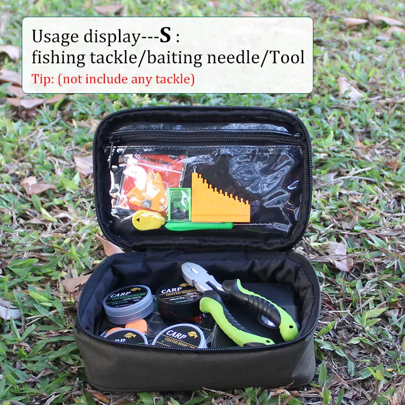 Carp  fishing  Tackle Organiser   Terminal Tackle Storage Bag Outdoor Easy Carry Bag Case