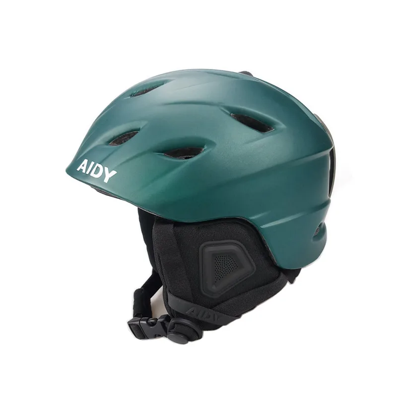 EN1077 OEM In-mould Athletic Minor Teen Snow Ski Helmet for Youngster Snowing Skiing Snowboard Gear Helm w/ Detachable Ear Pad