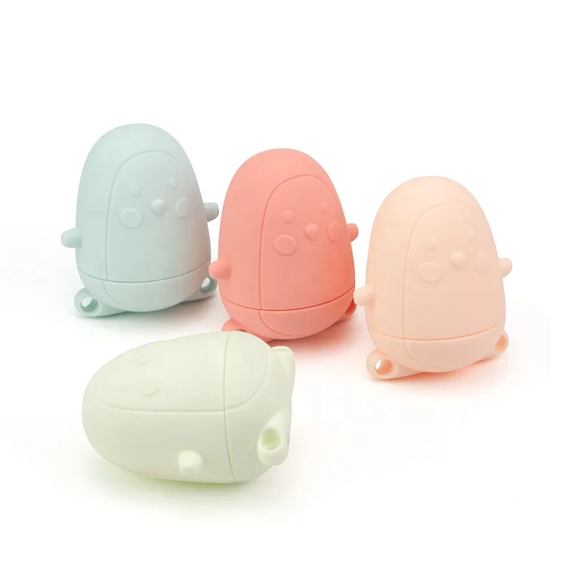 Wholesale Elastic Bubble Animals Style Baby Kids Bath Toys Silicone Bath Shower Toy