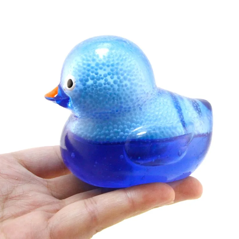 Антистресс мялка утёнок с шариками игрушка жмяка Squishy Toys Squeeze Toys Stress Toys Squeeze ball