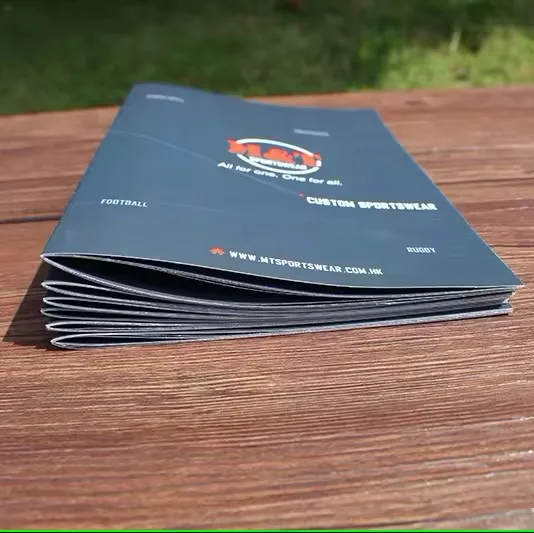 Custom Brochure Flyer Print Factory Price Company Manual Voucher Printing Booklet Printing