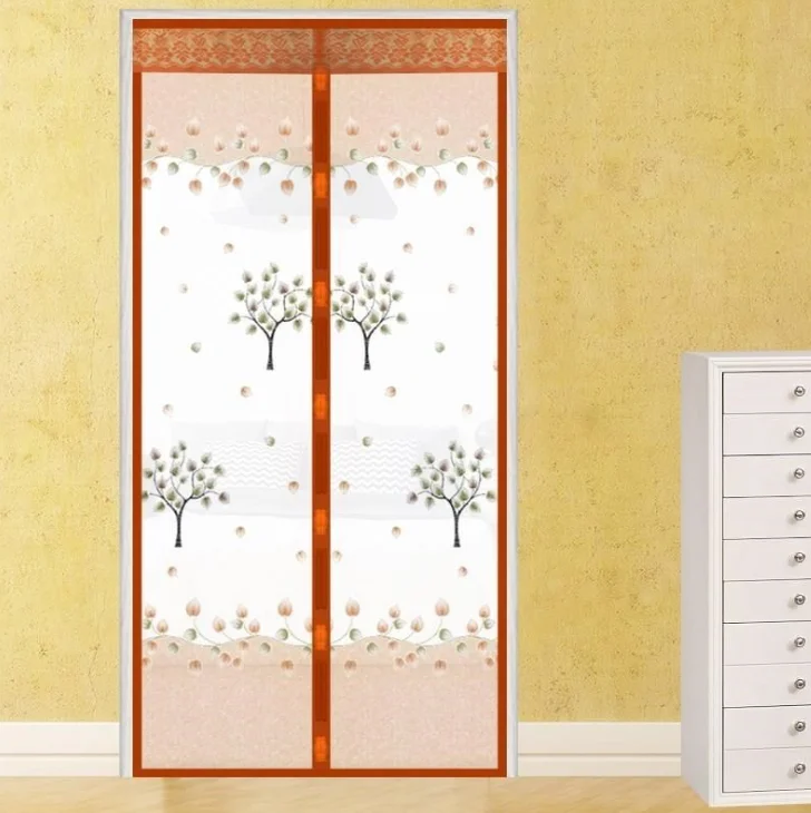 magnetic screen door with long magnets