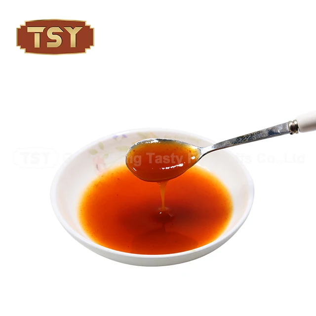 TSY Food Guangdong Factory Condiment Manufacturer 220 Kg 700Ml 500G 510G Halal Pepper Chinese Red Hot Chilli Sauce