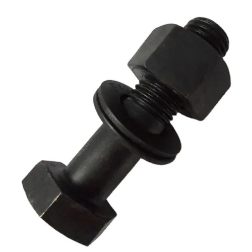Hexagon head nuts for steel structure  Grade 10  Black oxide  Alloy steel   strong hardness