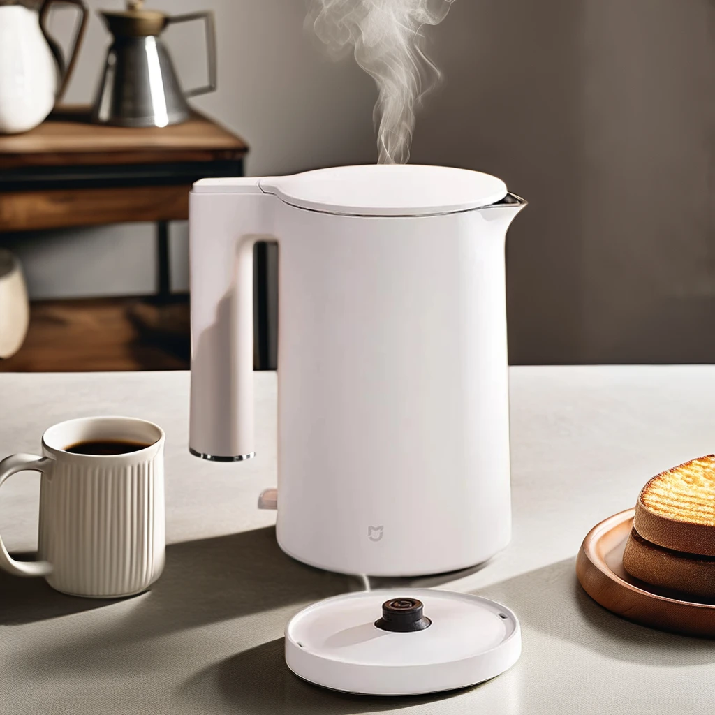 Xiaomi Mijia Electric Kettle EU 2 1.7L 220V 1800W Fast Hot Boiling Instant Heating Smart Stainless Steel Body Household