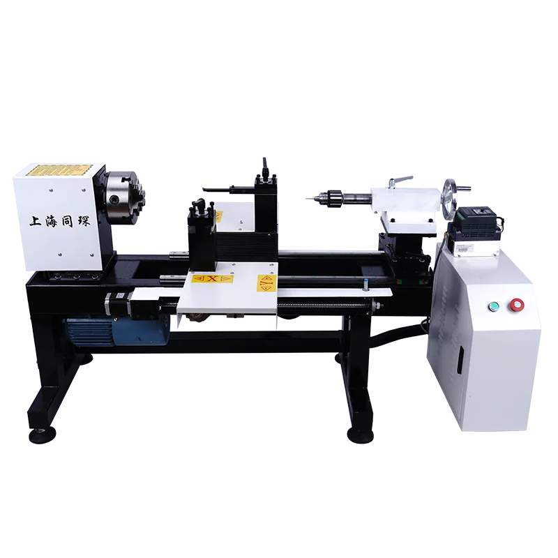 A26 Multi-function Four-axis Double-head CNC Lathe for Woodworking