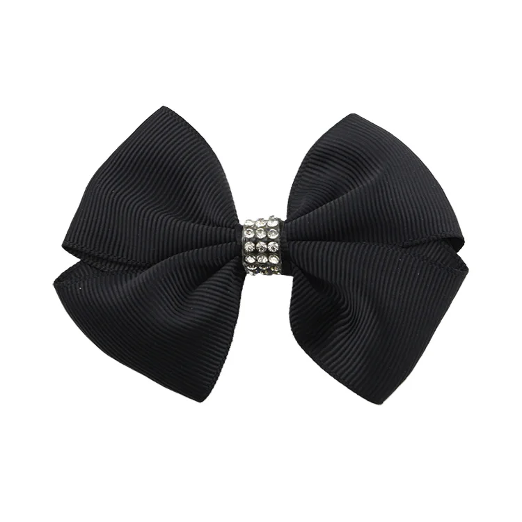 Новые синие заколки для волос лента 3 5 дюйма девочек детские хорошего