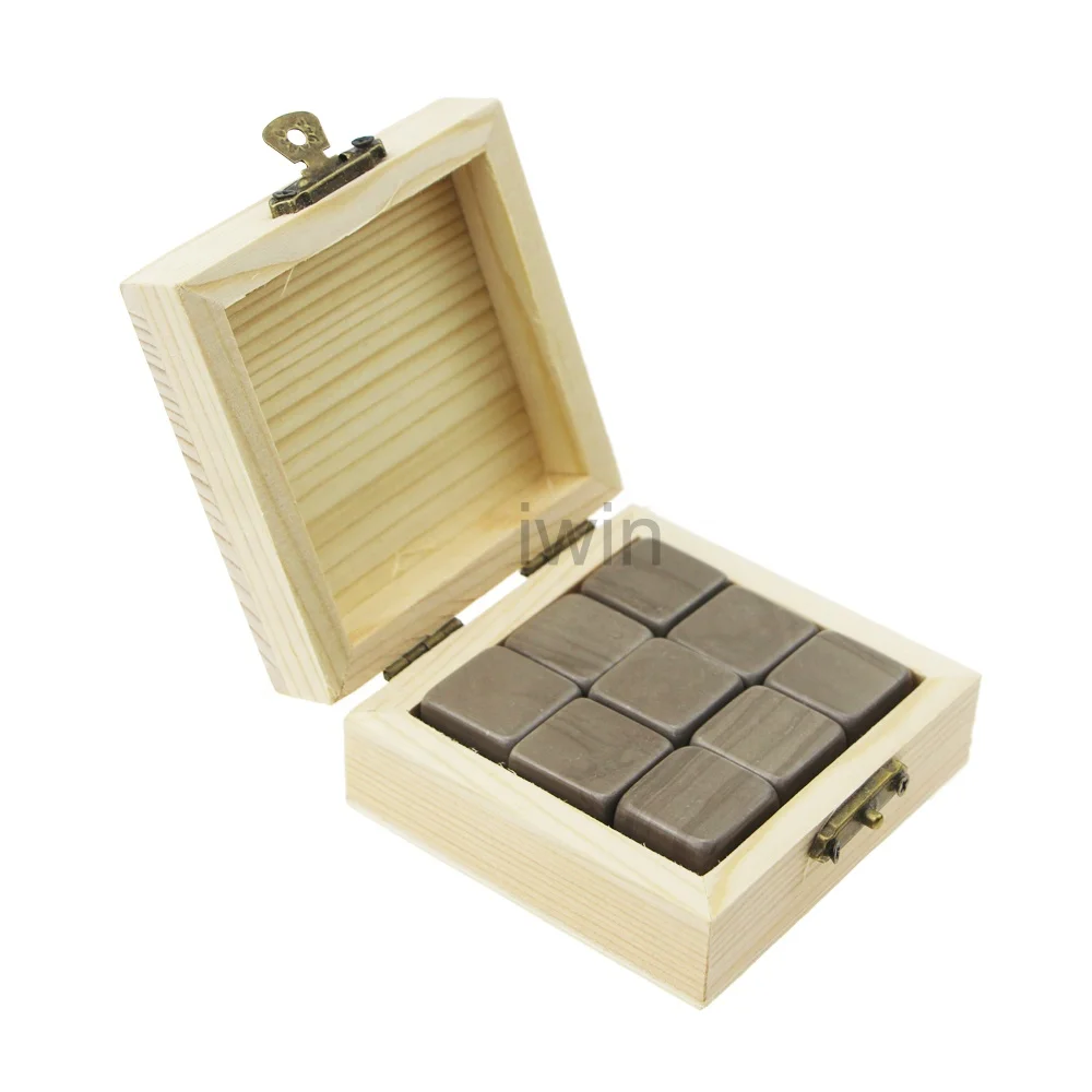 заказу для кубиков льда натуральный вулканической лавы виски камень 9 барные аксессуары винный стакан для виски подарочный набор