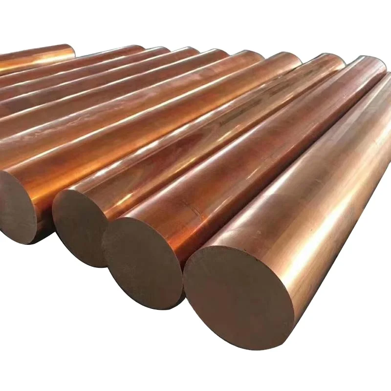 Factory Direct 99.9% Pure Copper Bar For Decoration 40mm 42mm 48mm Copper Bar